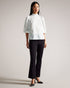 LILIOH-Tops-Unleash your inner flower child with LILIOH. With half-length balloon sleeves and a delicate floral print, it's perfect for when you want to make a statement without saying a word. Blouse Half length balloon sleeves High neck Half zip fastening Delicate floral print- Ted Baker Romania
